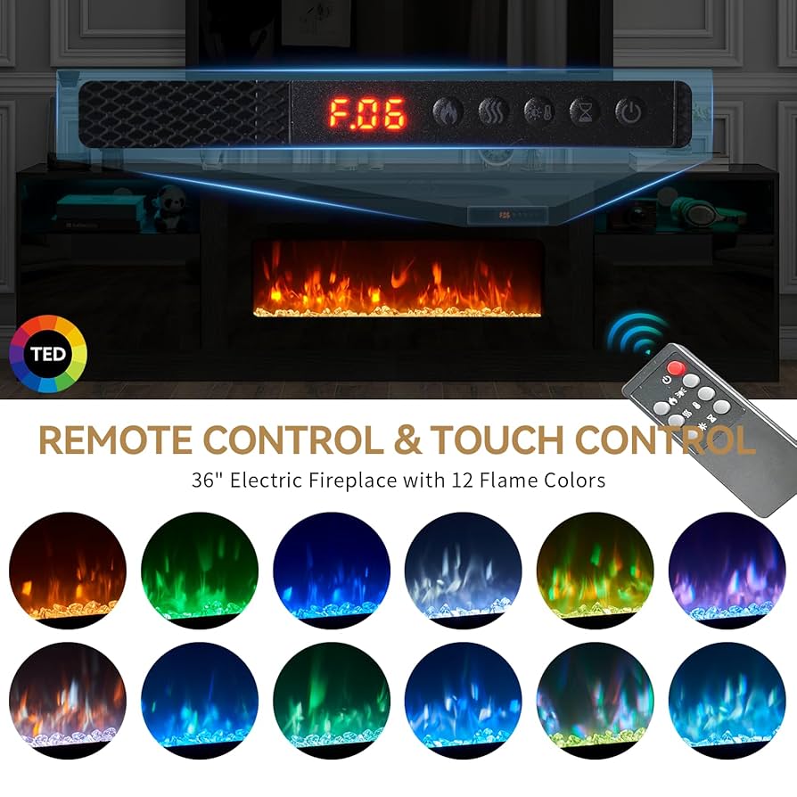 FIRE HERO　MOTOROILスタンド　飲料ケース台車　年代物インテリア Amazon.com: LEMBERI 70 Inches Fireplace TV Stand for TVs up